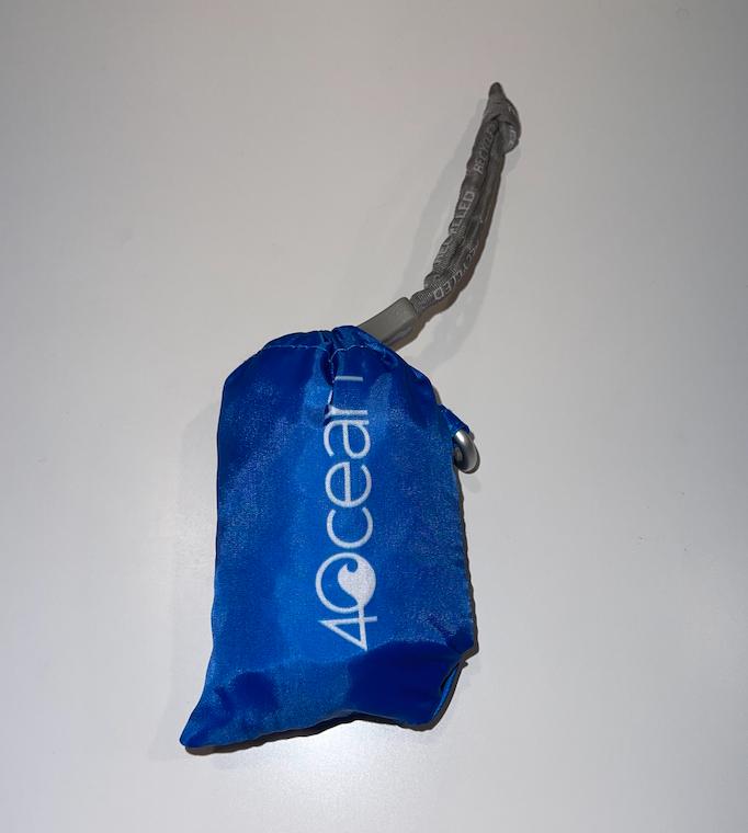 4Ocean collapsible reusable grocery bag