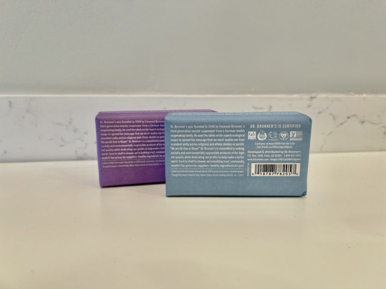 Dr. Bronner's Bar Soap Review: Is It Good? - Sustainably
